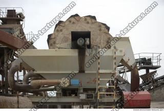 Photo Textures of  Gravel Mining Machine